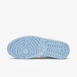 Air Jordan 1 Low Women’s Shoes White/Ice Blue - Image 6