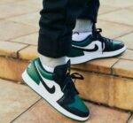 Nike Air Jordan 1 Retro Low OG 'Pine Green Toe' - Image 9