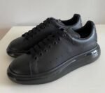 Alexander McQueen Oversized Sneakers 'Black Shiny Sole' - Image 8