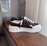 Valentino Garavani One Stud XL Leather Sneakers - Image 5