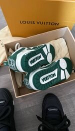 Louis Vuitton LV Skate Sneaker Green/White - Image 11