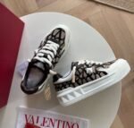Valentino Garavani One Stud XL Leather Sneakers - Image 2