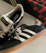 adidas × Wales Bonner Samba Core Black - Image 5
