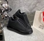 Alexander McQueen Oversized Sneakers 'Black Shiny Sole' - Image 2