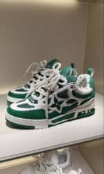 Louis Vuitton LV Skate Sneaker Green/White - Image 10
