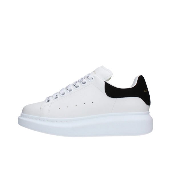 Alexander McQueen Sneaker Pelle S. Gomma – White/Black
