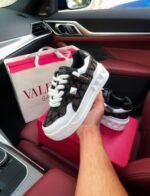 Valentino Garavani One Stud XL Leather Sneakers - Image 9