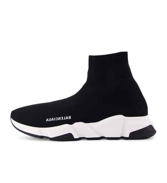 Balenciaga Speed Trainer Sneakers – Black & White