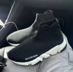 Balenciaga Speed Trainer Sneakers – Black & White - Image 5