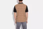Coach Polo Shirt – Khaki - Image 4
