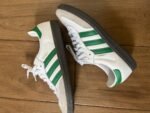 adidas Samba OG "Cloud White / Green" - Image 2
