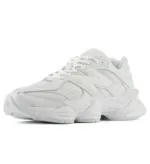 New Balance 9060 All White Shoes - Image 2