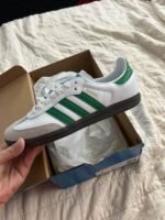 adidas Samba OG "Cloud White / Green" - Image 12