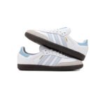 adidas Samba OG "White / Sky Blue" - Image 4