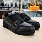 Louis Vuitton LV Trainer – Calfskin Monogram Eclipse Black - Image 6