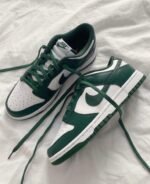 Nike Dunk Low Team Green Sneakers - Image 6