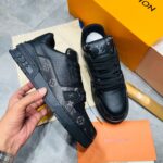 Louis Vuitton LV Trainer – Calfskin Monogram Eclipse Black - Image 10