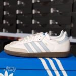 adidas Samba OG "White / Sky Blue" - Image 12