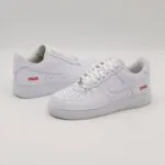 Nike Air Force 1 Low x Supreme White - Image 2