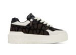Valentino Garavani One Stud XL Leather Sneakers - Image 3