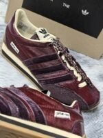 adidas Country OG SFTM Shoes – Burgundy - Image 10