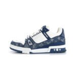 Louis Vuitton LV Trainer – Monogram Denim White Blue