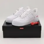 Nike Air Force 1 Low x Supreme White - Image 6