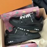 Louis Vuitton LV Trainer – Triple Black - Image 19