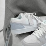 Nike Air Jordan 1 Low “Paris” Off White / Gray - Image 6