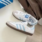 adidas Samba OG "White / Sky Blue" - Image 13