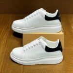 Alexander McQueen Sneaker Pelle S. Gomma – White/Black - Image 17
