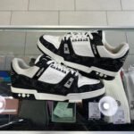 Louis Vuitton LV Trainer – White Black - Image 12