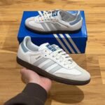 adidas Samba OG "White / Sky Blue" - Image 11