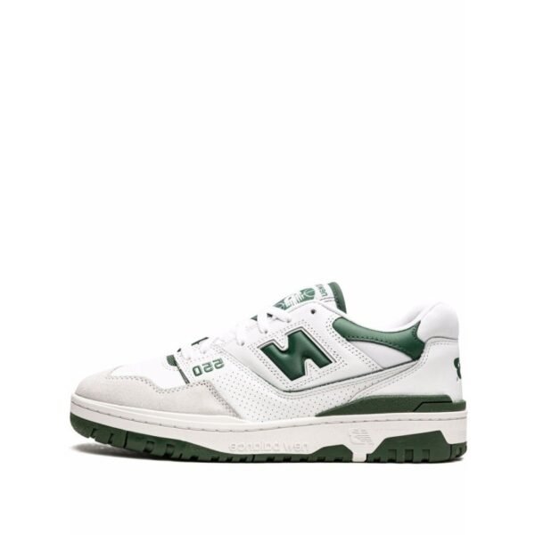 New Balance 550 White Green Unisex Sneakers