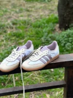 adidas Samba OG Cream White & Gold - Image 2