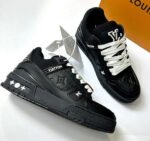 Louis Vuitton LV Trainer – Triple Black - Image 17