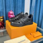Louis Vuitton LV Trainer – Calfskin Monogram Eclipse Black - Image 9