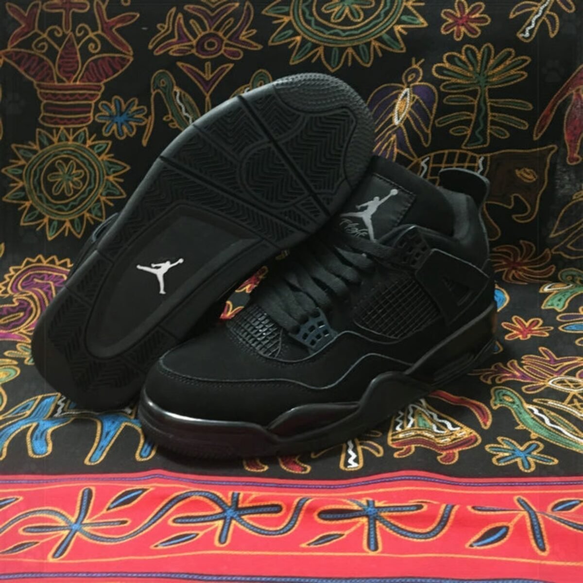 Nike Air Jordan 4 Retro 'Black Cat'- Basketball - Image 2