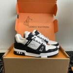 Louis Vuitton LV Trainer – White Black - Image 16