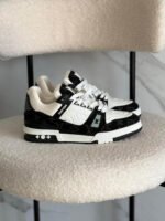 Louis Vuitton LV Trainer – White Black - Image 15