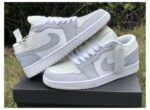 Nike Air Jordan 1 Low “Paris” Off White / Gray - Image 8