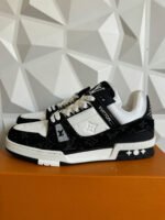 Louis Vuitton LV Trainer – White Black - Image 18