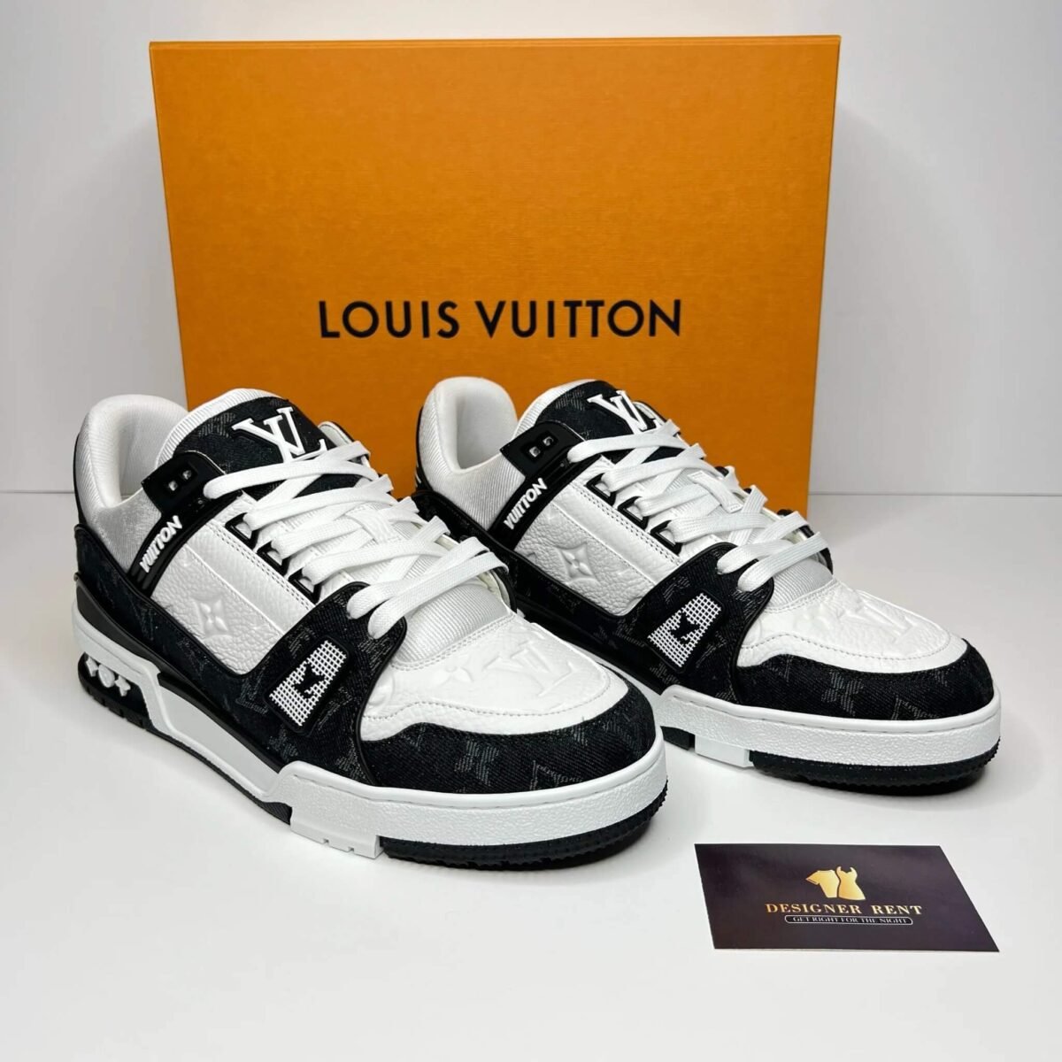 Louis Vuitton LV Trainer – White Black - Image 19