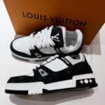 Louis Vuitton LV Trainer – White Black - Image 20