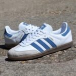 adidas Samba OG "White / Sky Blue" - Image 9