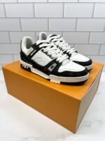 Louis Vuitton LV Trainer – White Black - Image 26