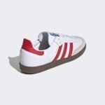 adidas Samba OG "Cloud White / Better Scarlet" - Image 7