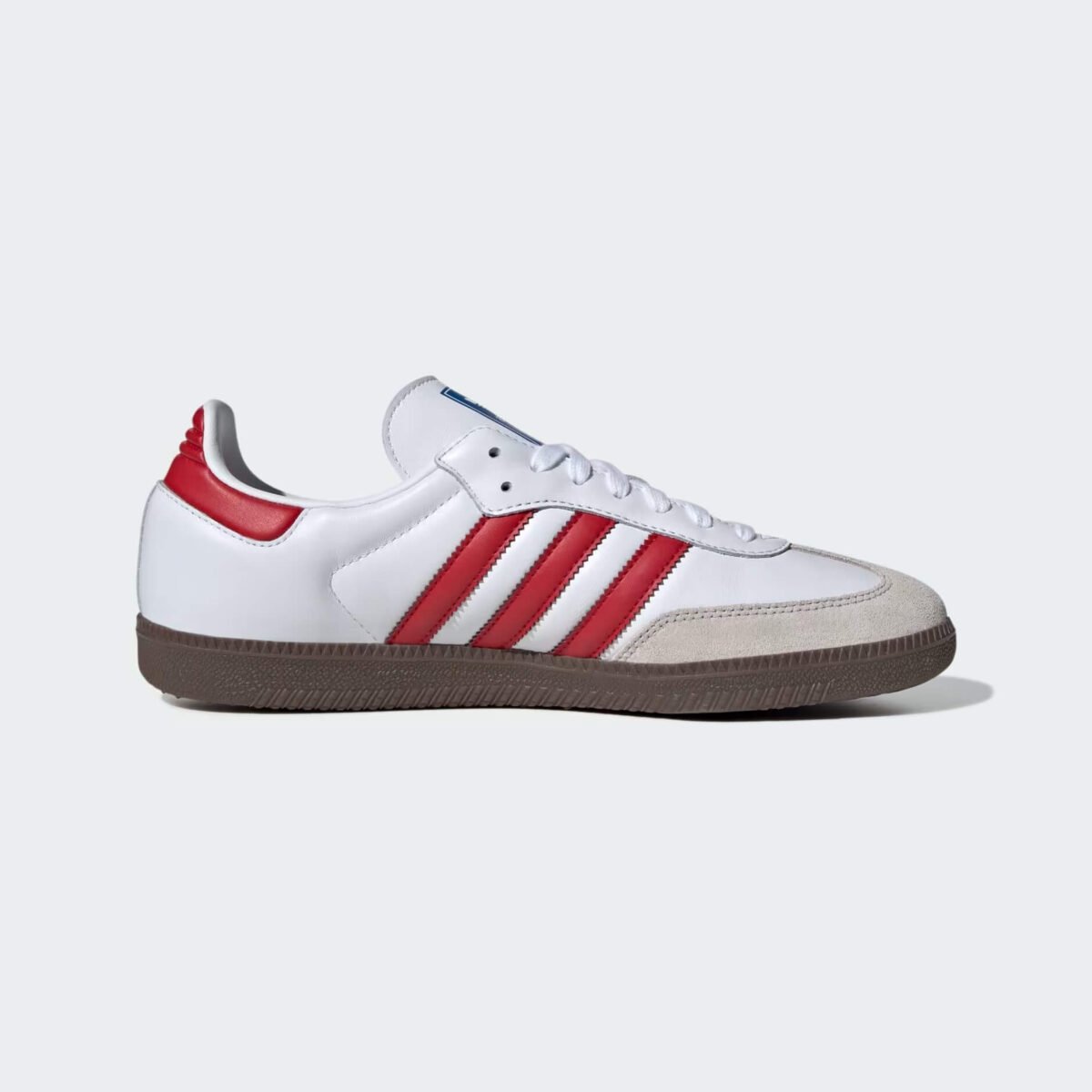 adidas Samba OG "Cloud White / Better Scarlet" - Image 8