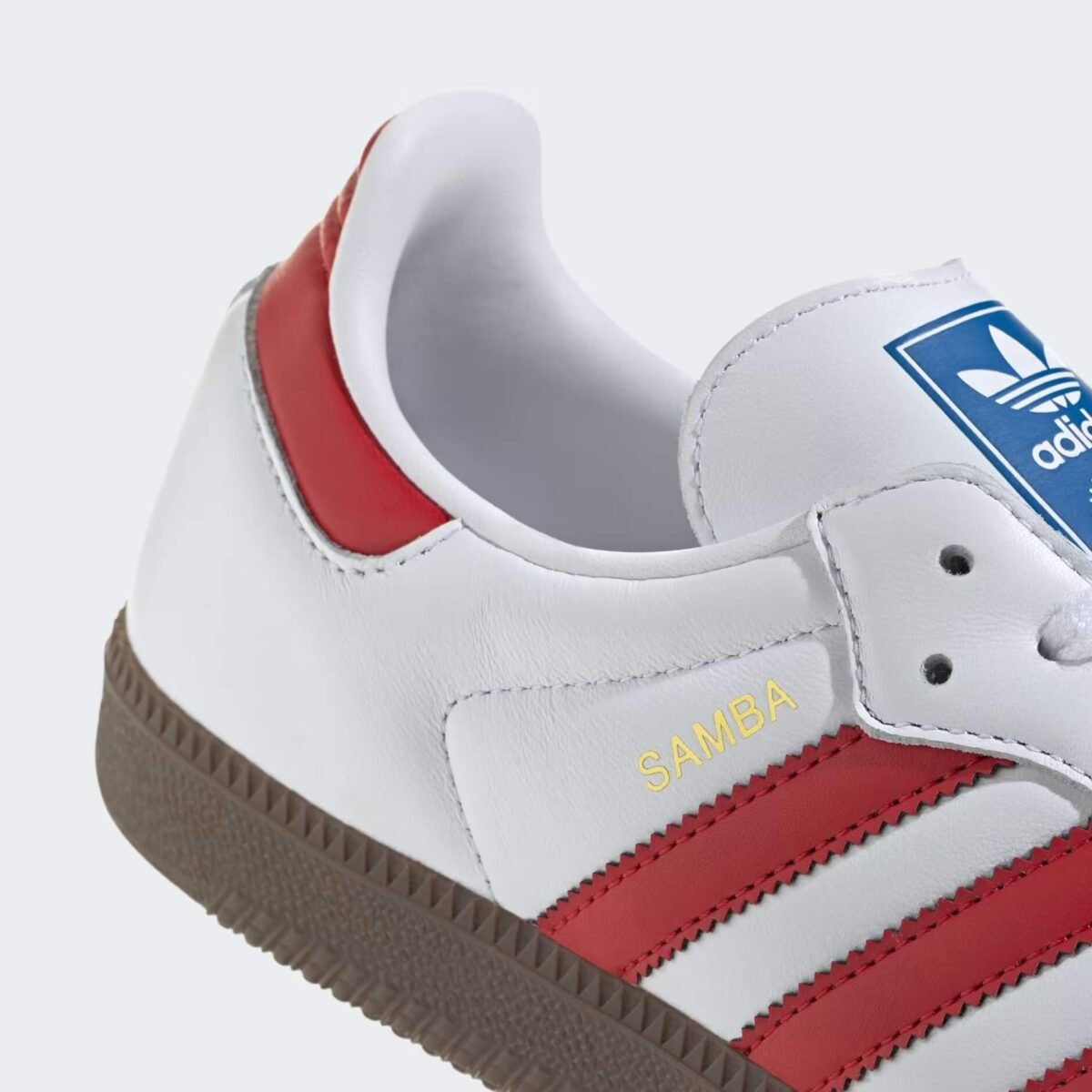 adidas Samba OG "Cloud White / Better Scarlet" - Image 10
