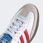 adidas Samba OG "Cloud White / Better Scarlet" - Image 11